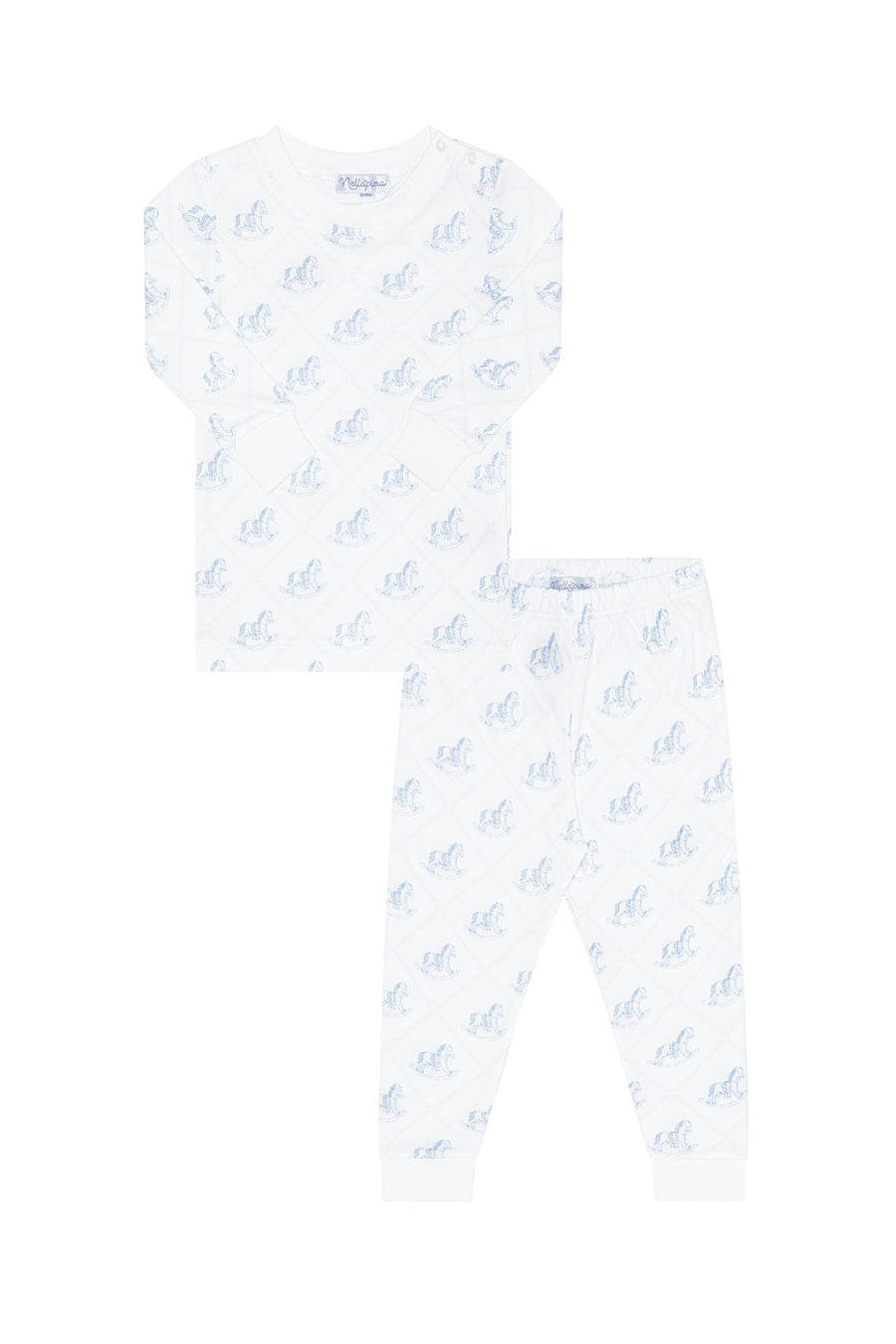 Blue Rocking Horse Pajamas