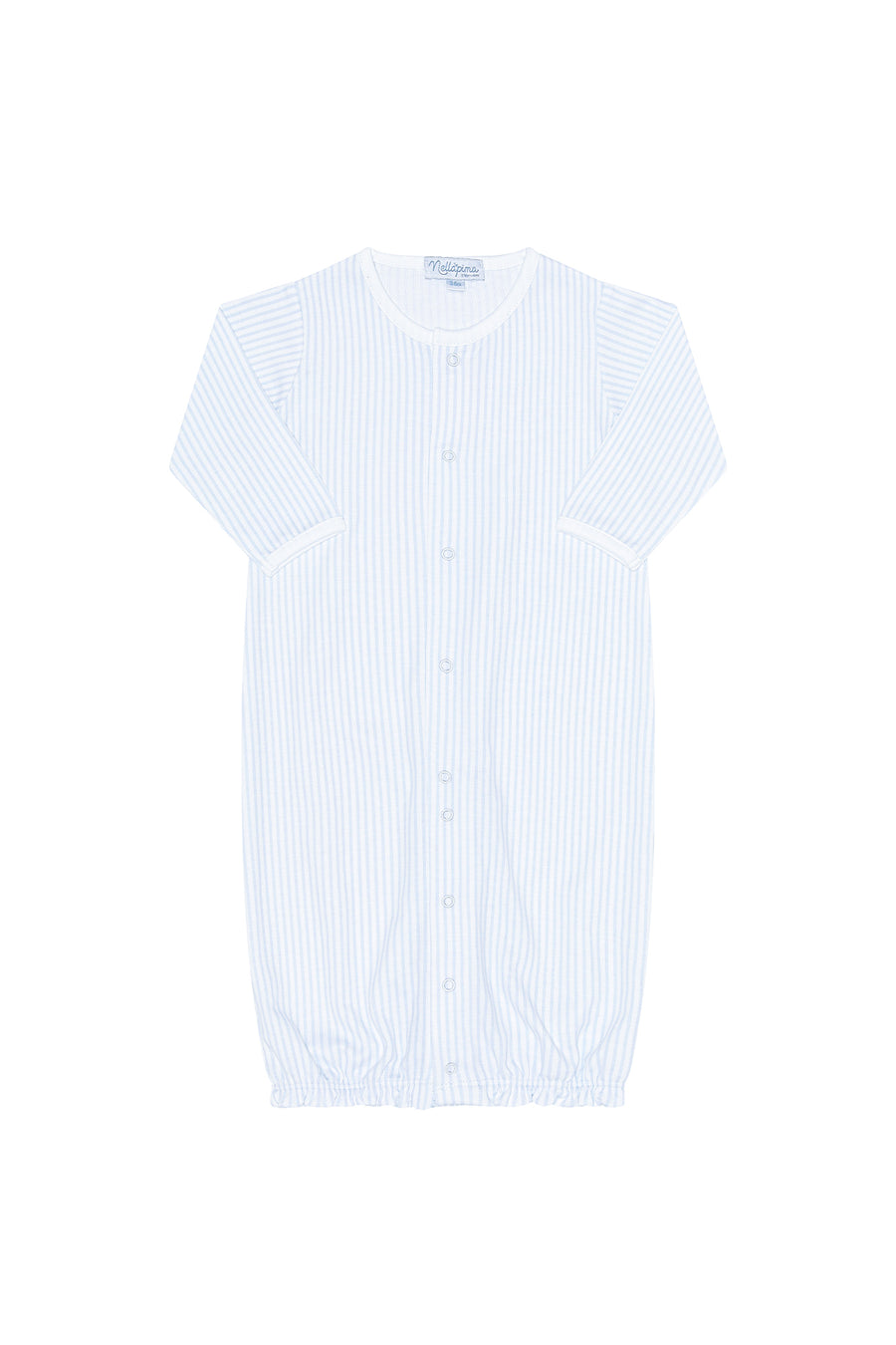 Blue Classic Stripes Converter Gown