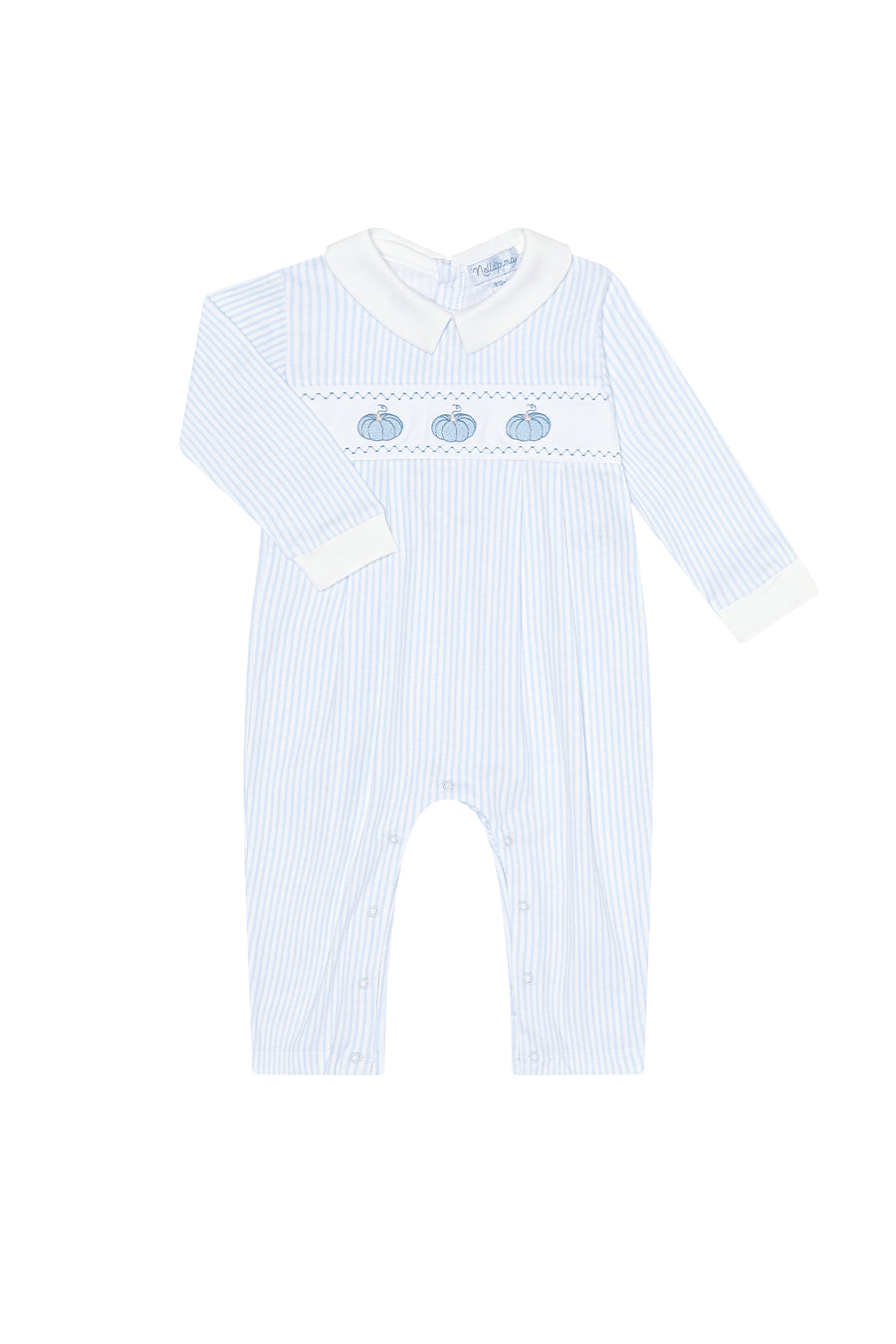 Blue Pumpkin Patch Embroidered Playsuit