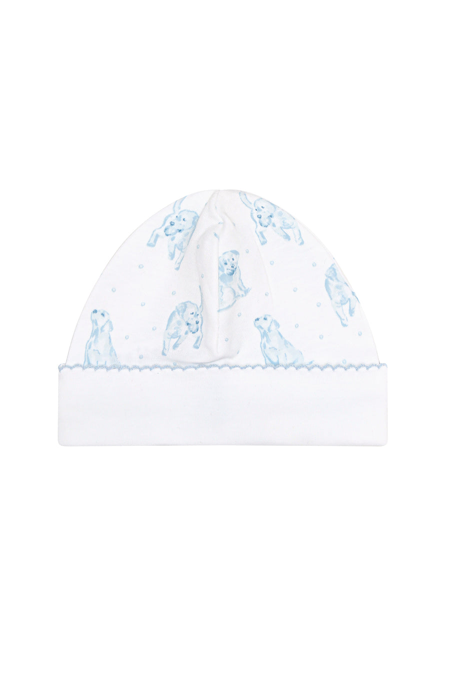 Blue Puppy Love Print Hat