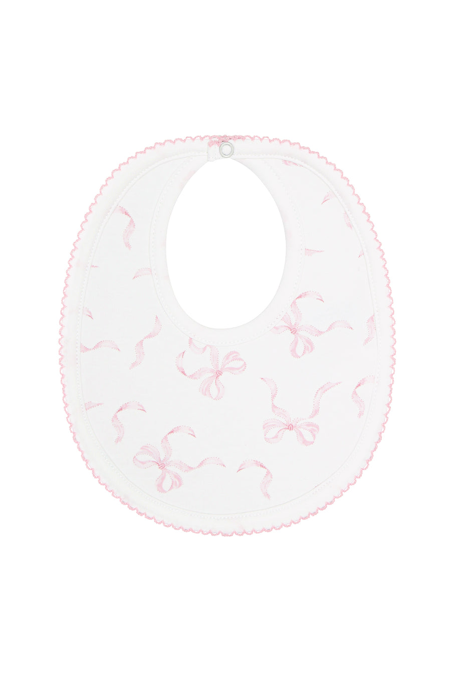 Charming Bows Print Bib
