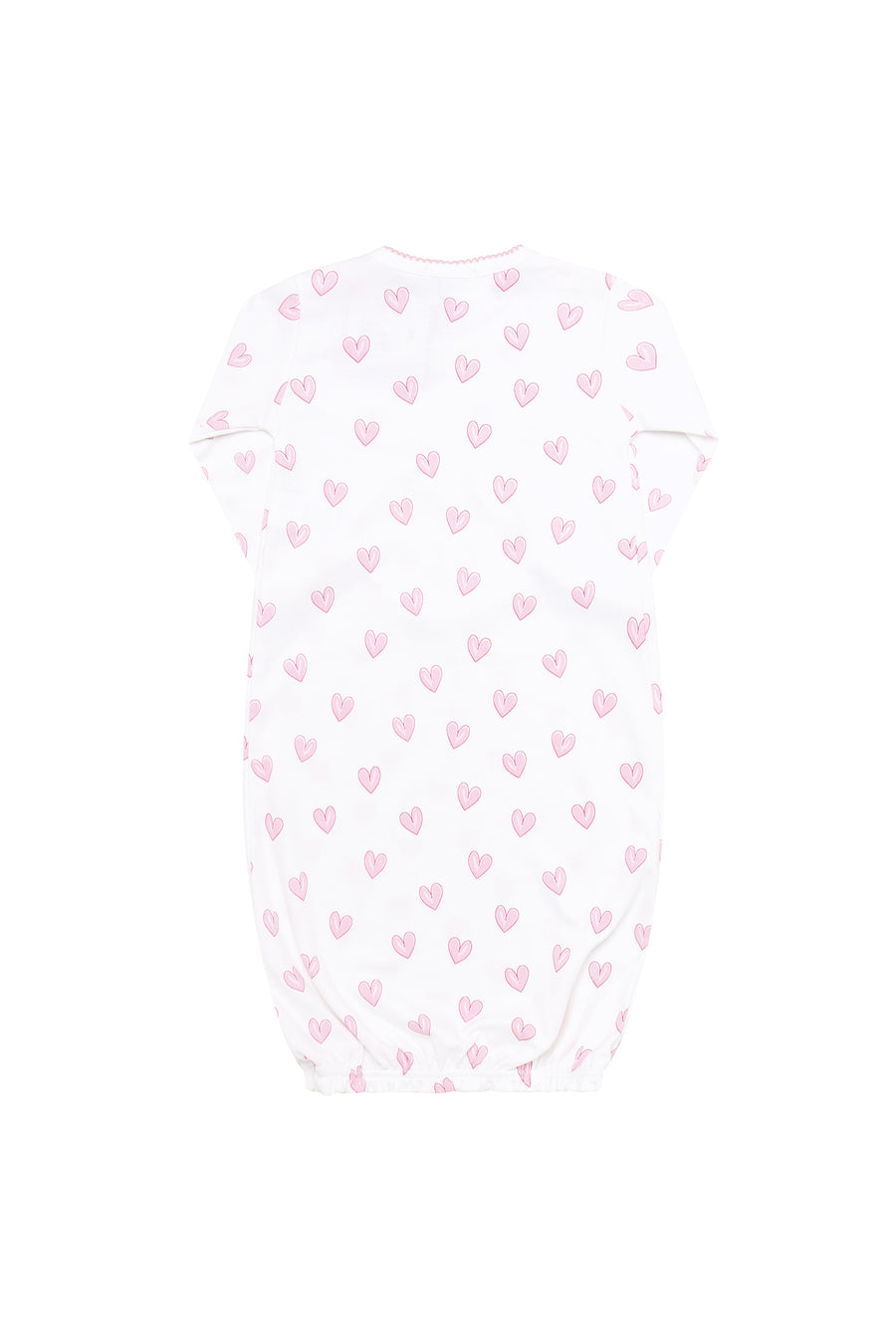 Pink Heart Print Gown