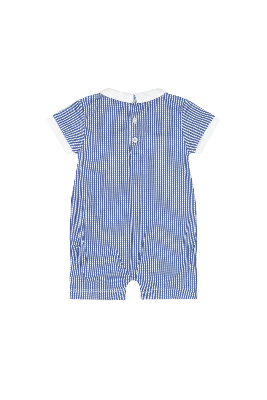 Nellapima American Pups Boys Romper Blue Back