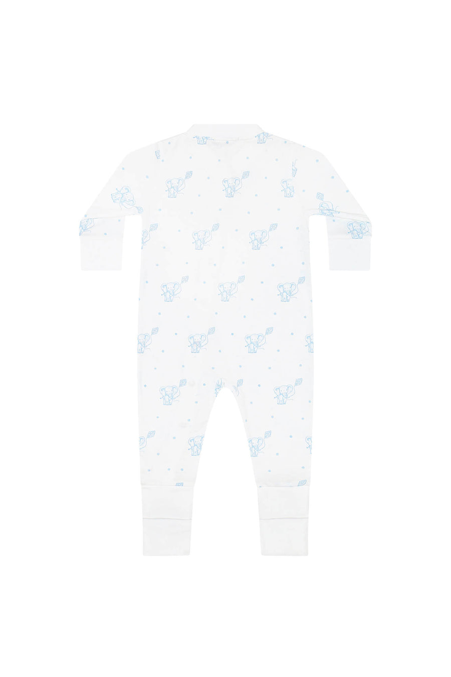Nellapima Blue Elephant Coverall Back