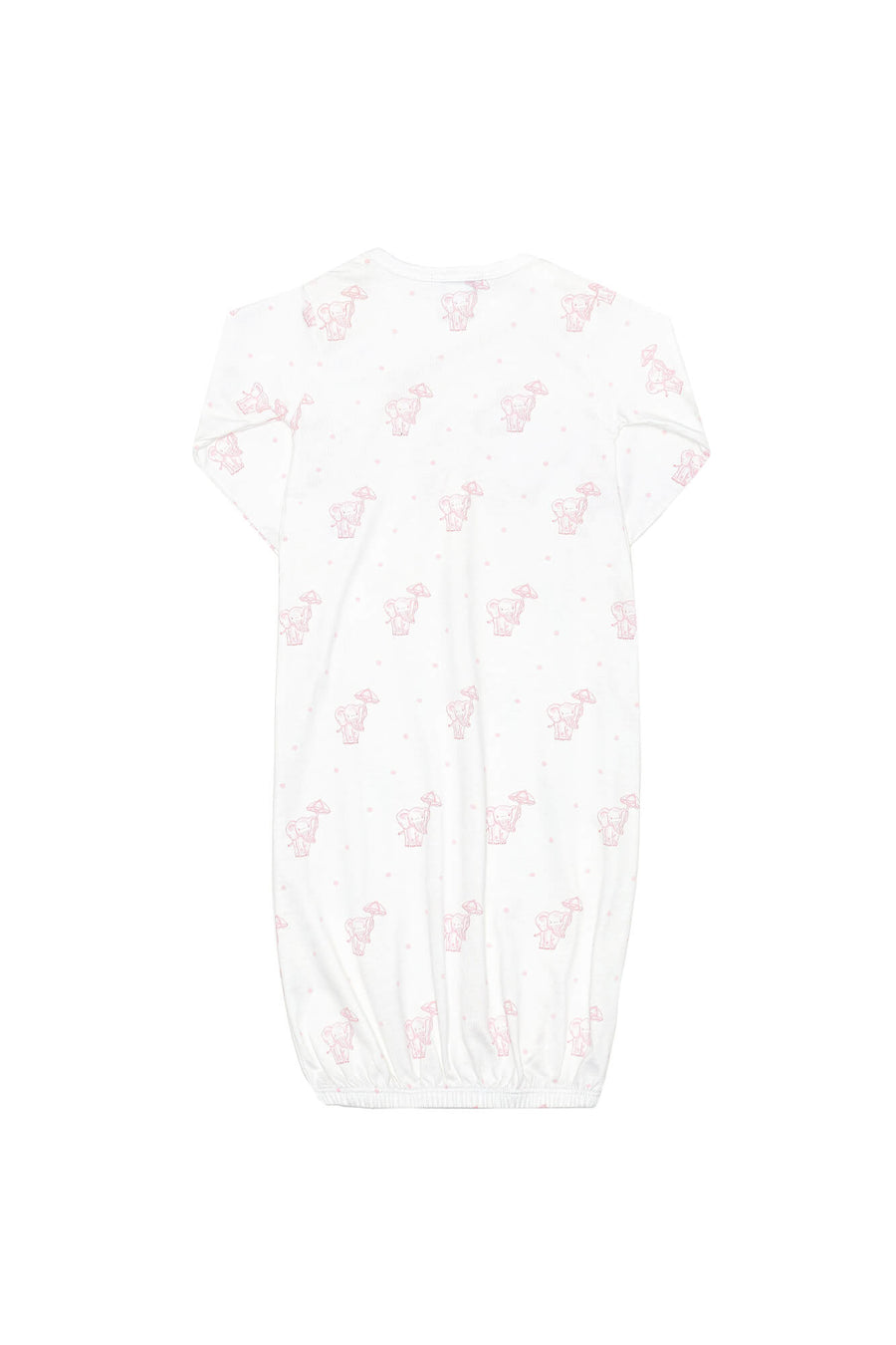 Nellapima Pink Elephant Gown Back