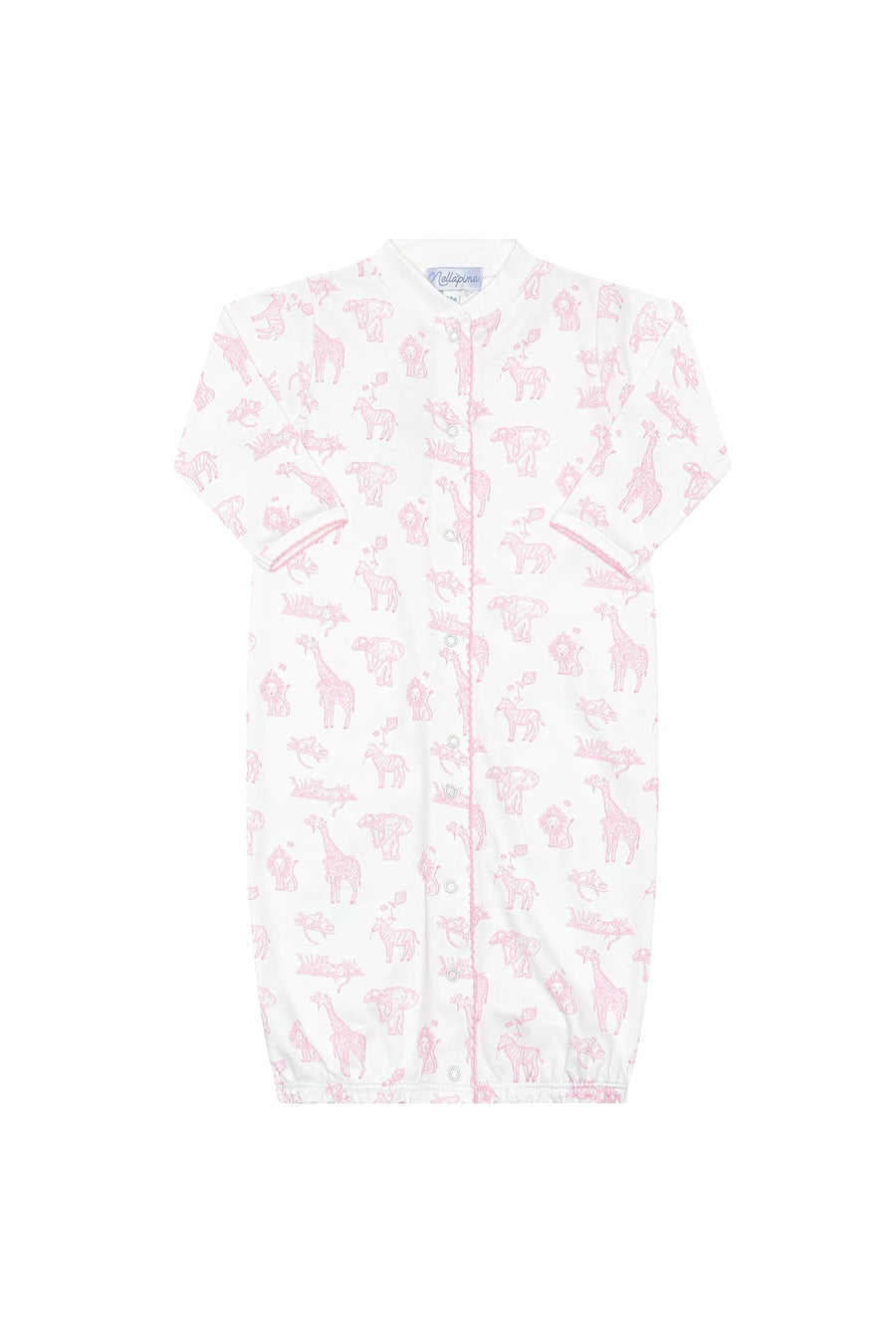 Nellapima Pink Safari Converter Gown Pink Closed