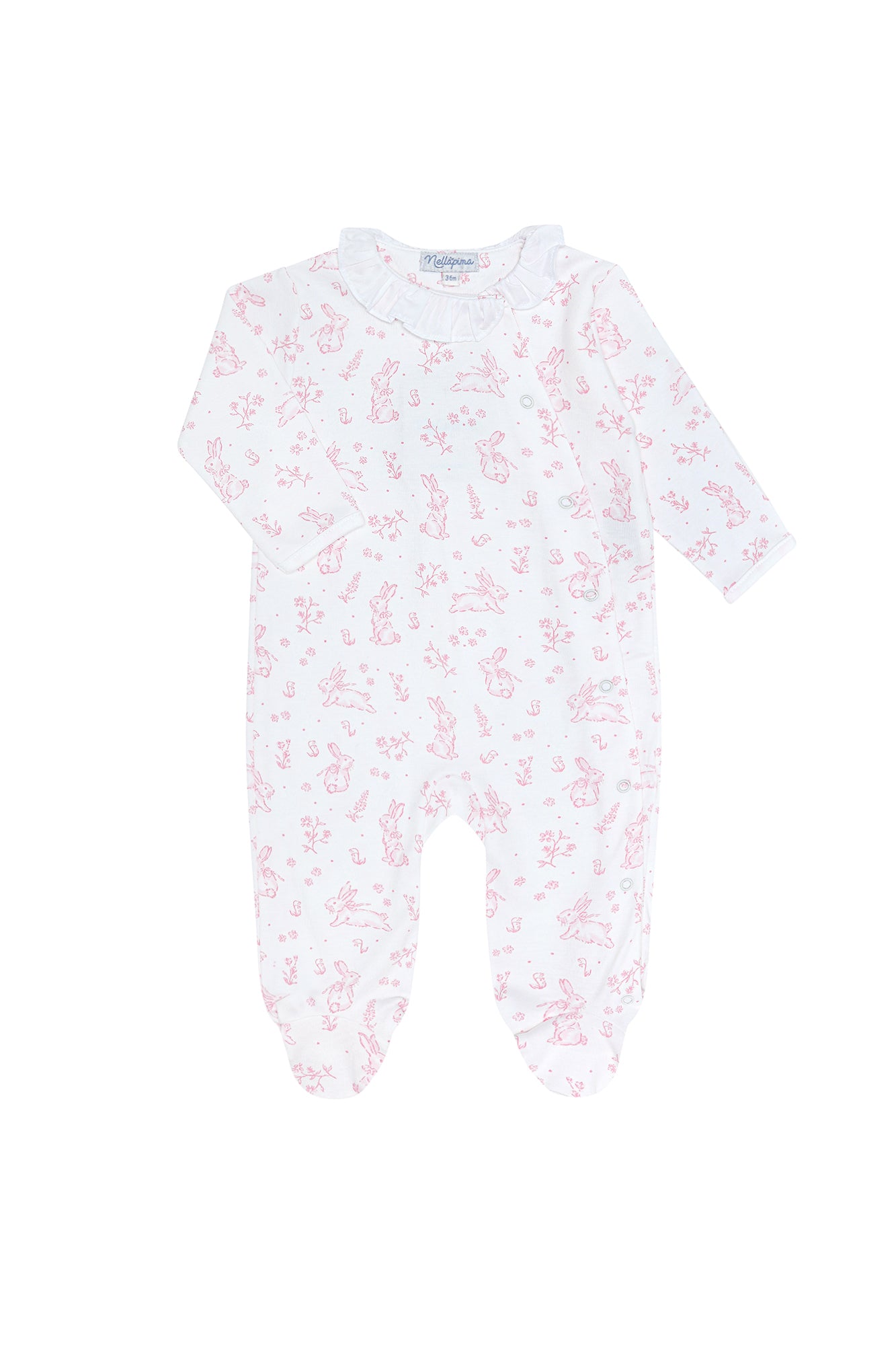 Pink Tinsel Footie main image 1