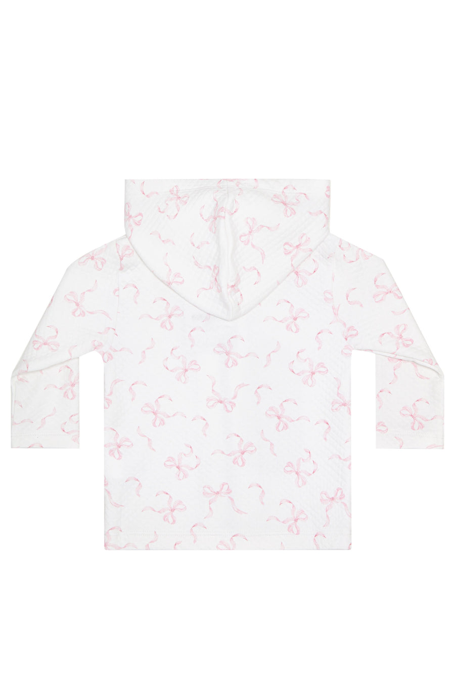 Charming Bows Print Jacquard Jacket