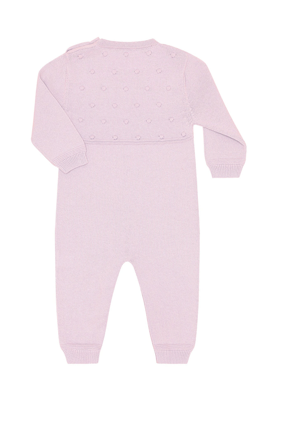 Pink Dotted Knit Bodysuit