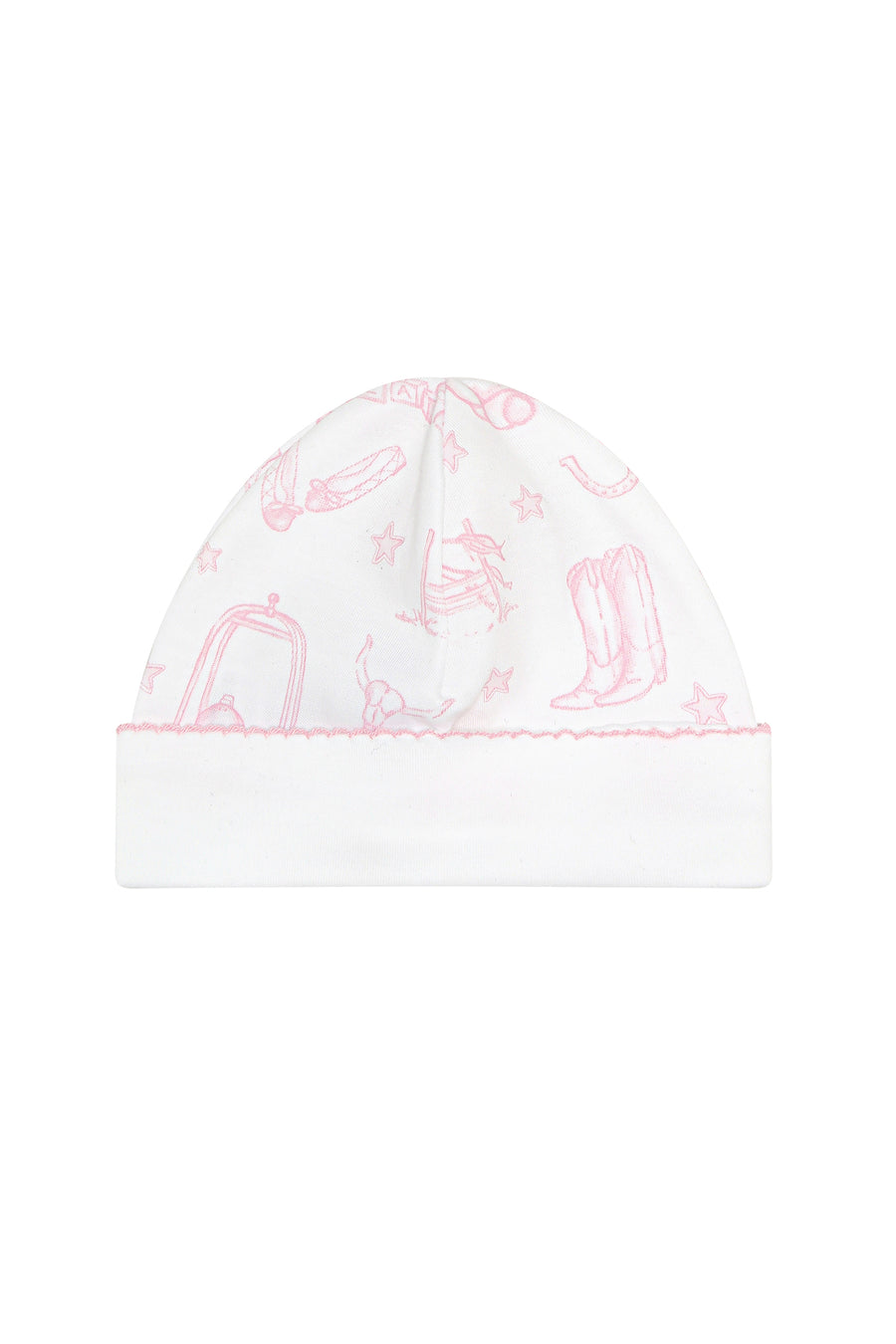 Pink Lone Star Toile Hat