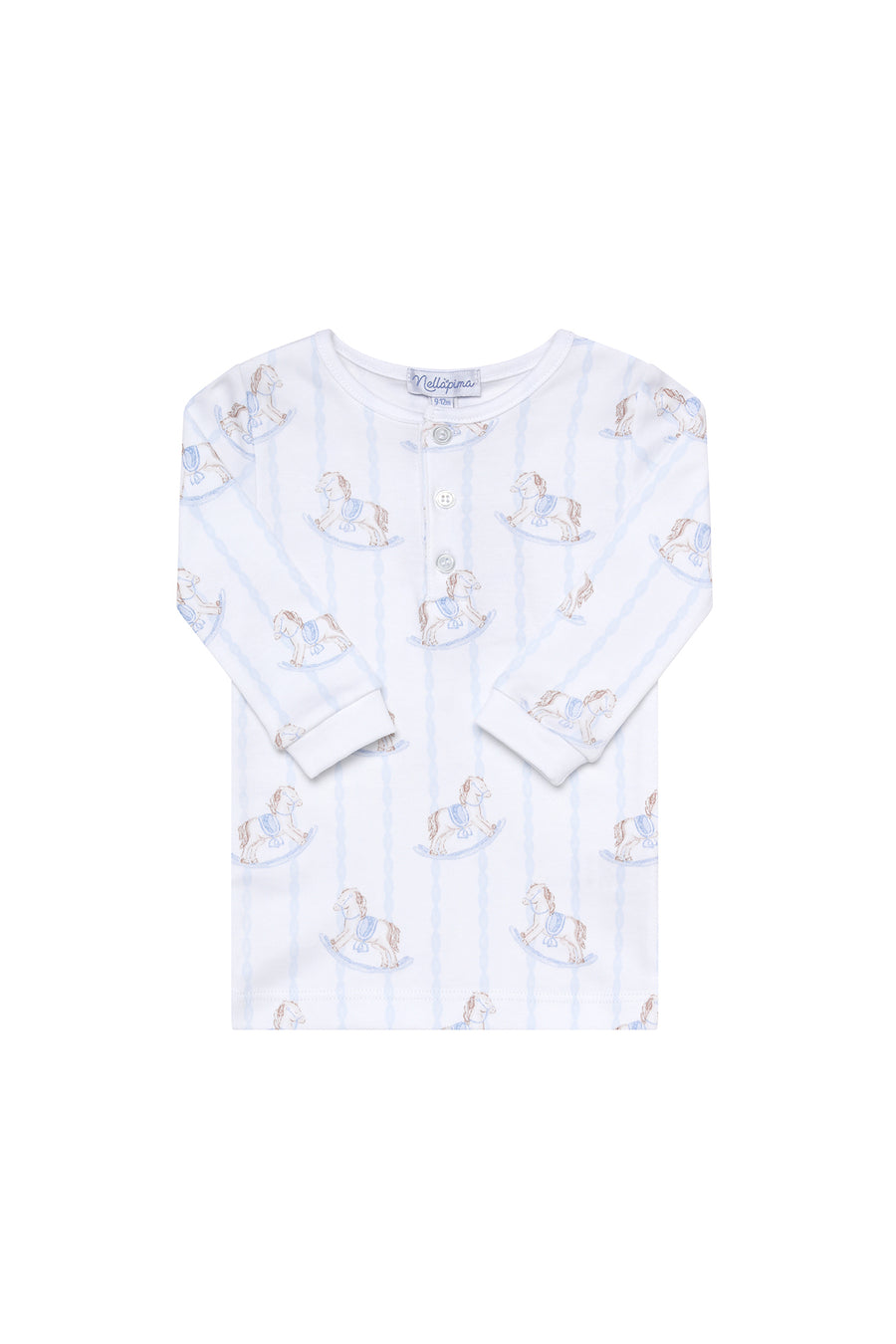 Blue Rocking Horse Pajamas