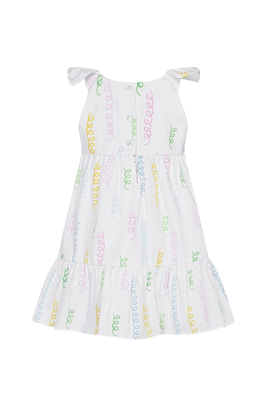 Spirals Woven Summer Dress