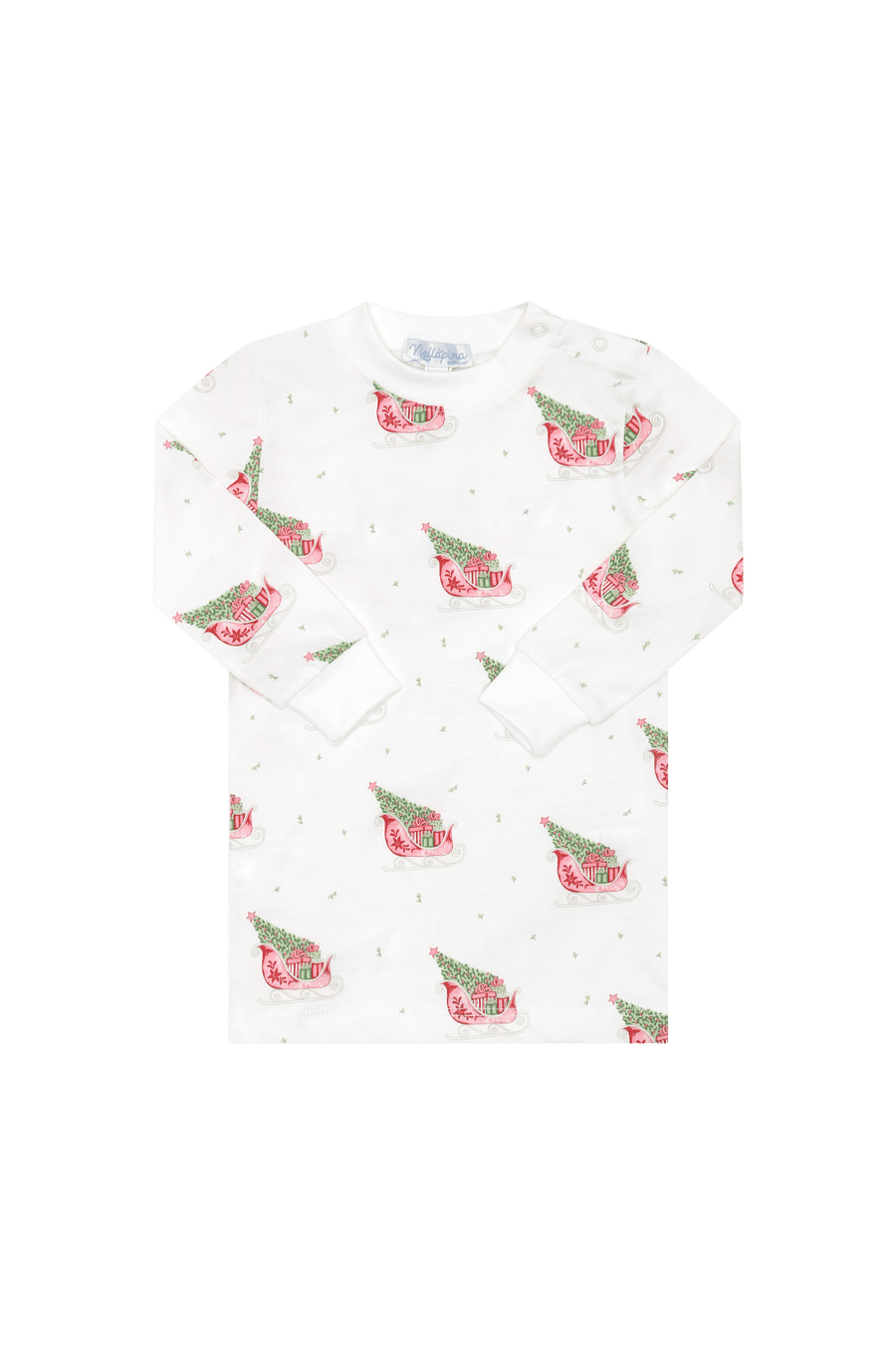 Red Merry Sleighs Pajamas - Nellapima
