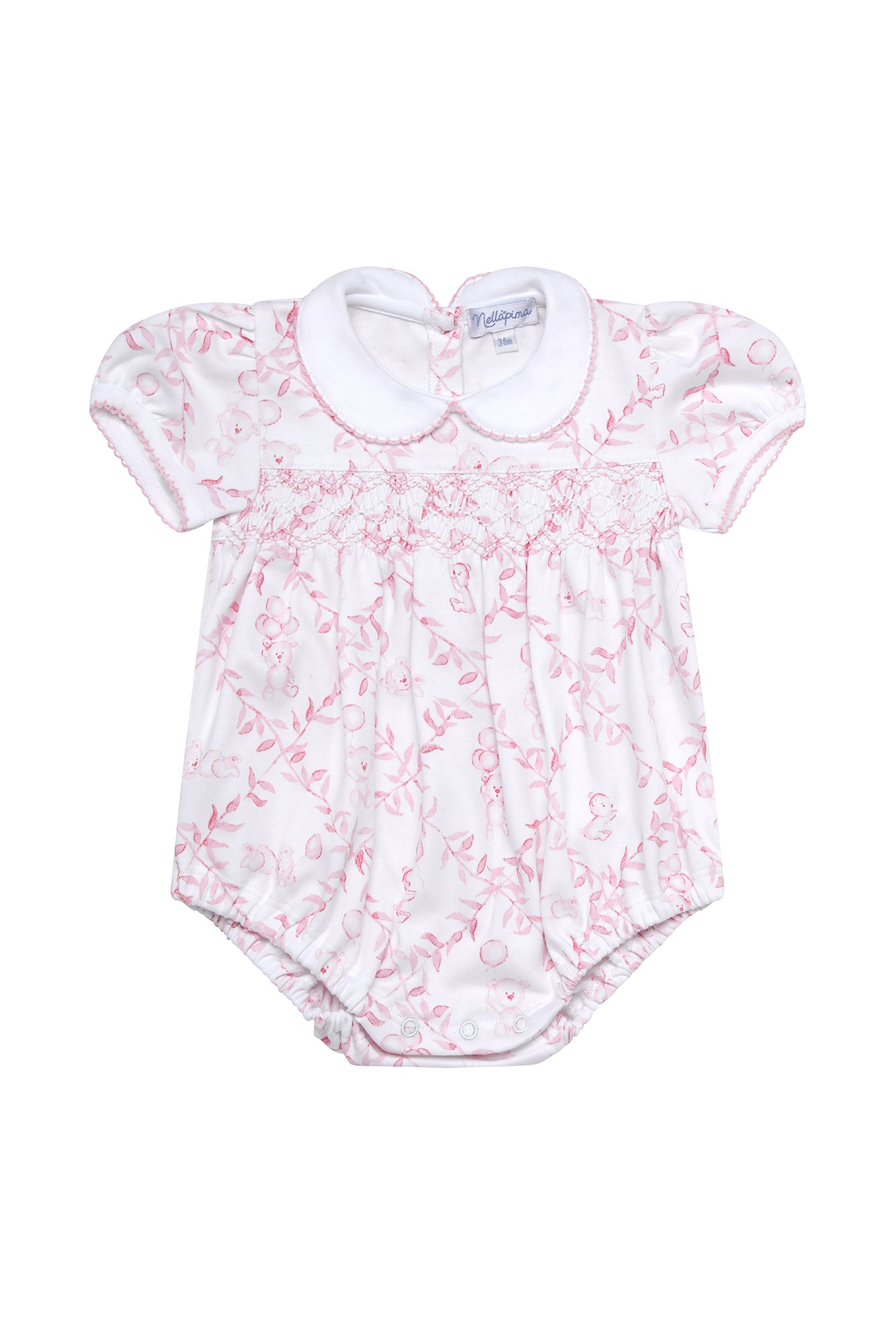 Nellapima Blue Bears Trellace Zipper Footie