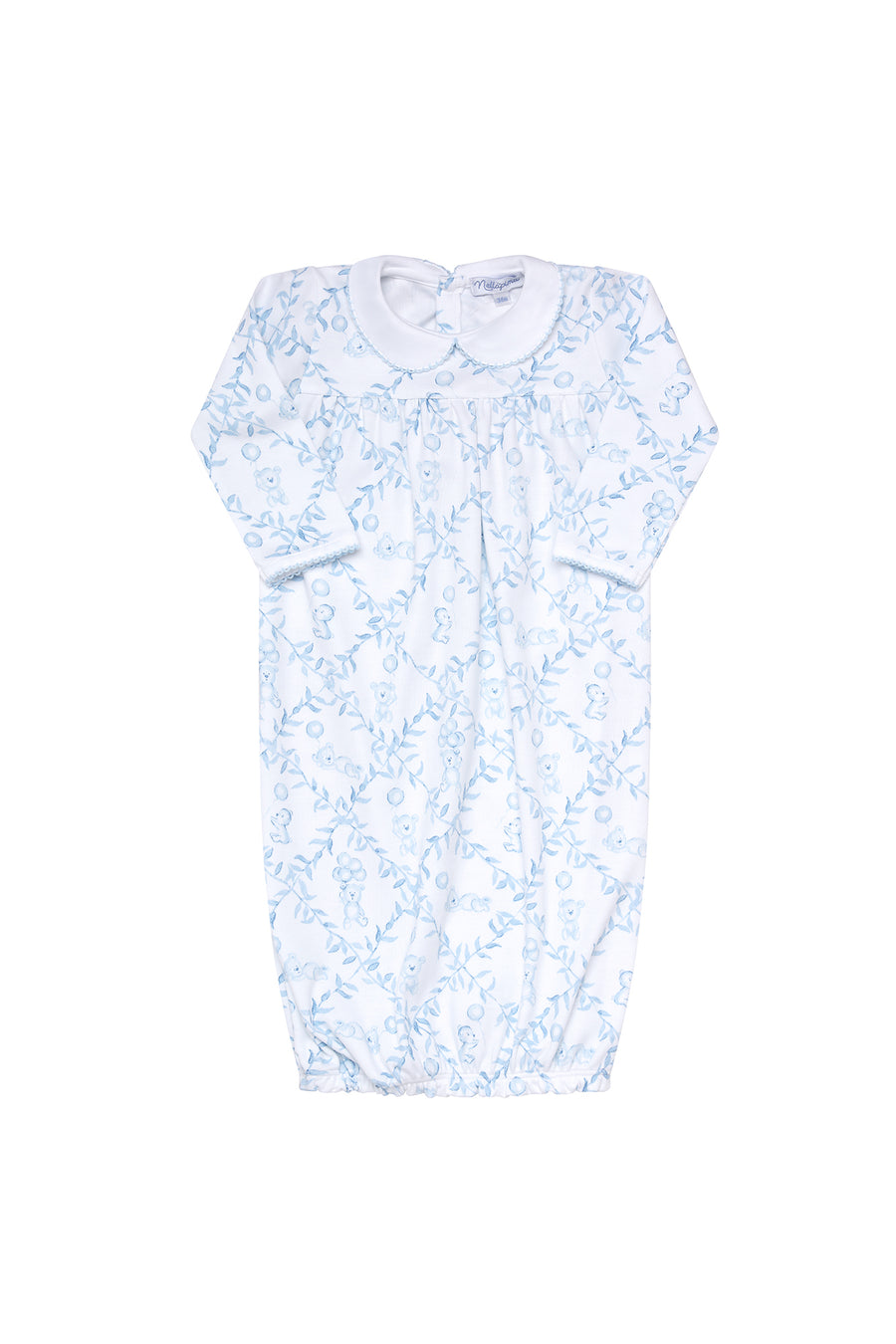 Blue Bears Trellace Baby Gown