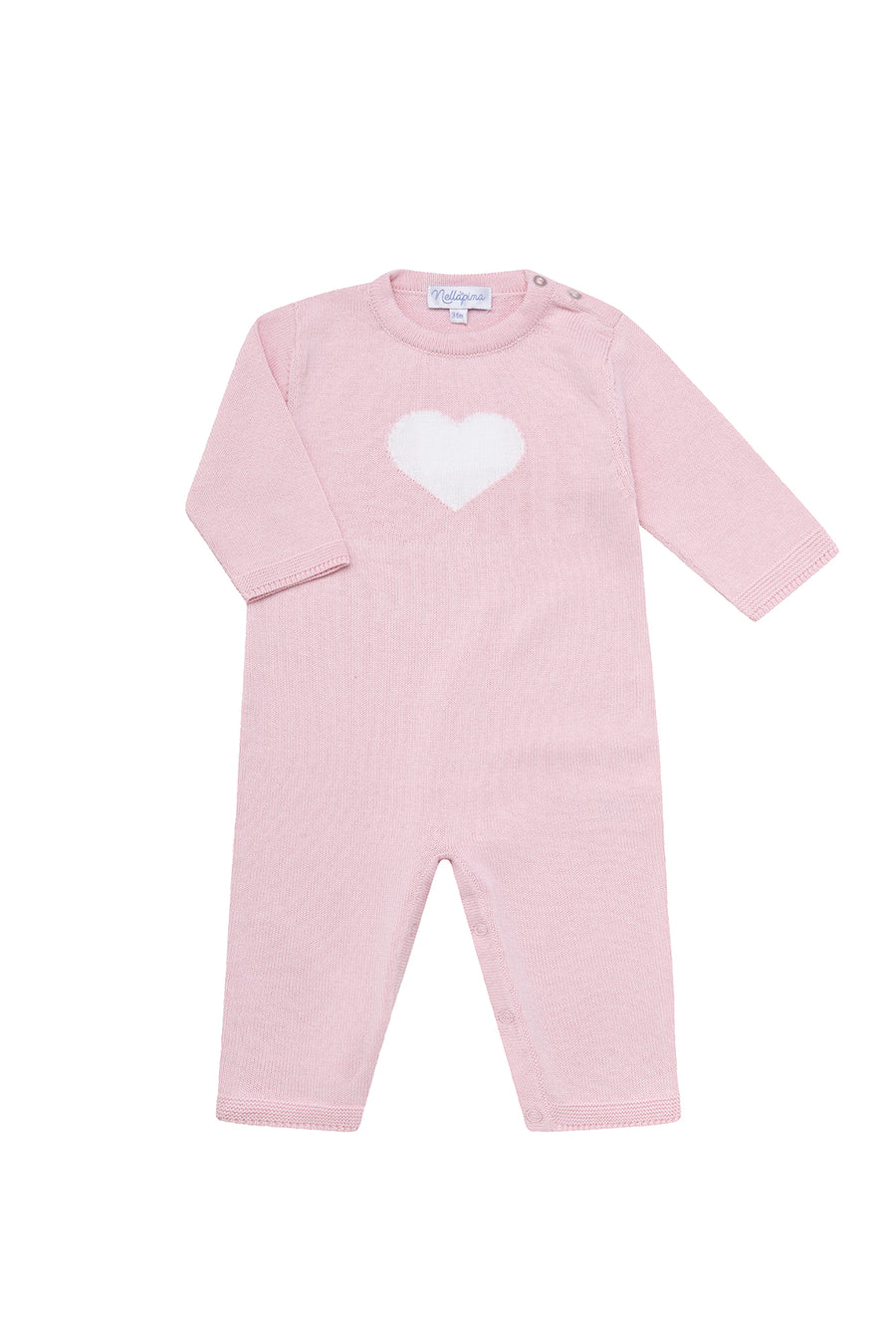 Heart Knit Bodysuit