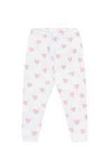 Pink Heart Print Pajama