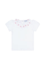 Pink Heart Print Tee