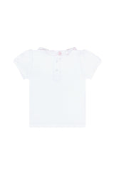 Pink Heart Print Tee