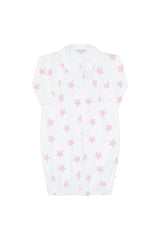 Pink Stars Print Converter Gown