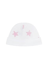 Pink Stars Print Hat