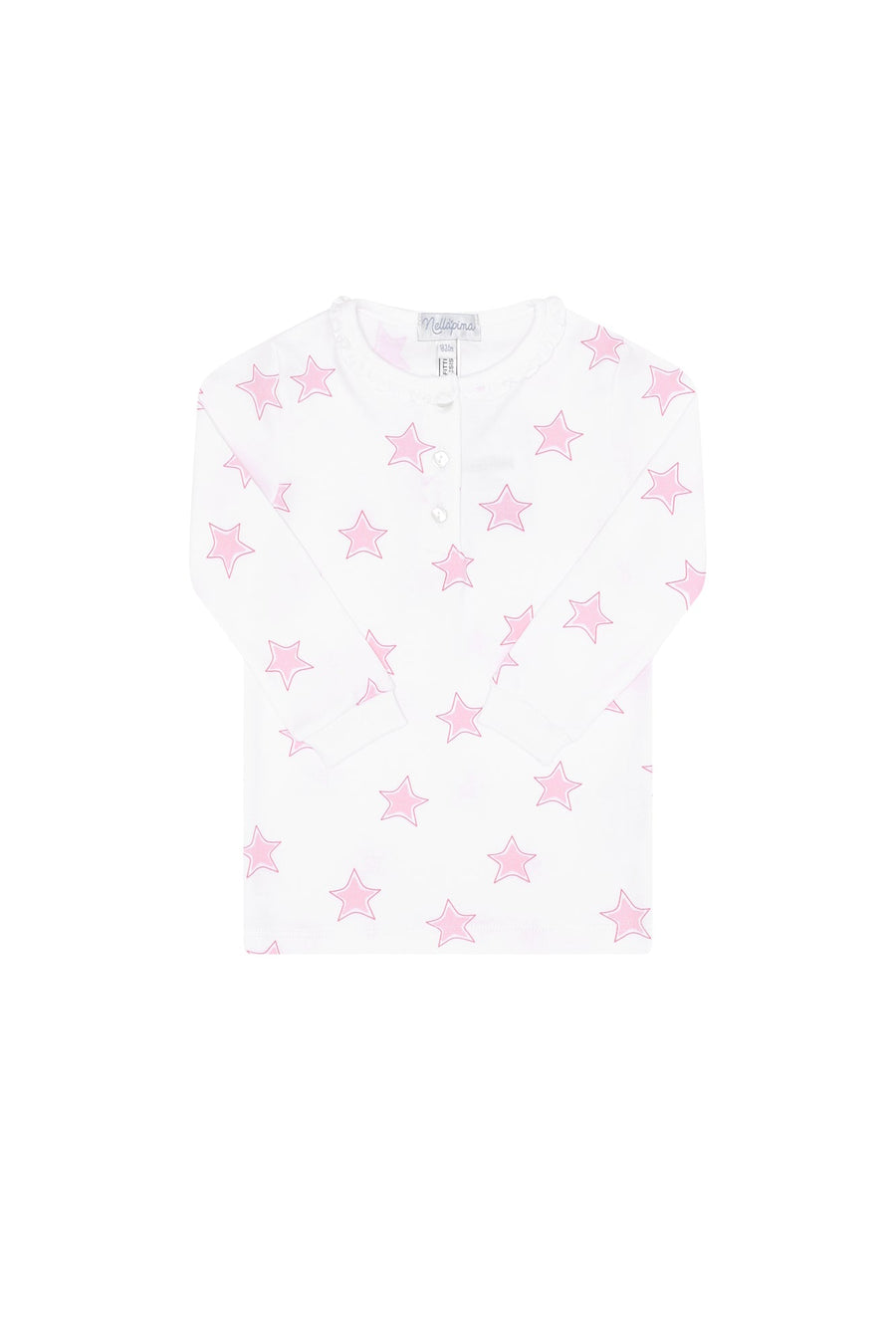 Pink Stars Print Pajama