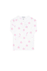 Pink Stars Print Pajama