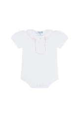 Ruffle Short Sleeve Onesie