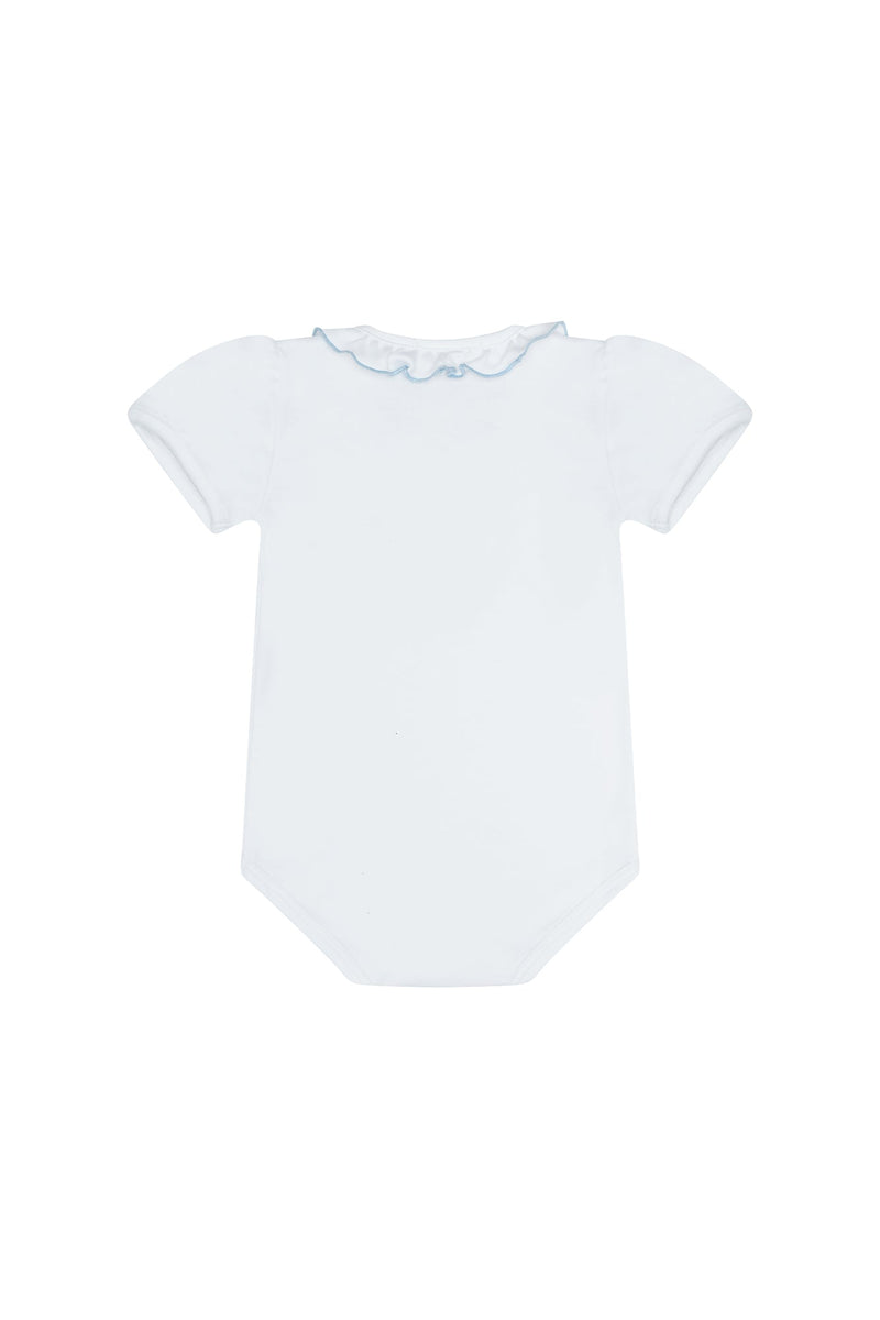 Ruffle Short Sleeve Onesie