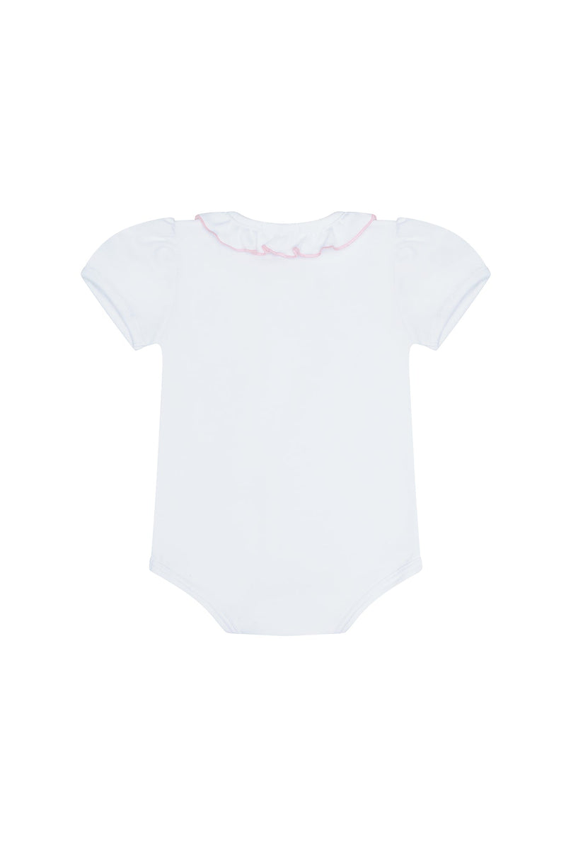 Ruffle Short Sleeve Onesie
