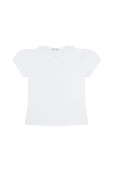 Ruffle Short Sleeve Tee