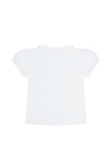 Ruffle Short Sleeve Tee