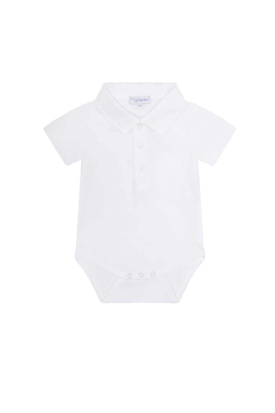 White Boy Short Sleeve Onesie