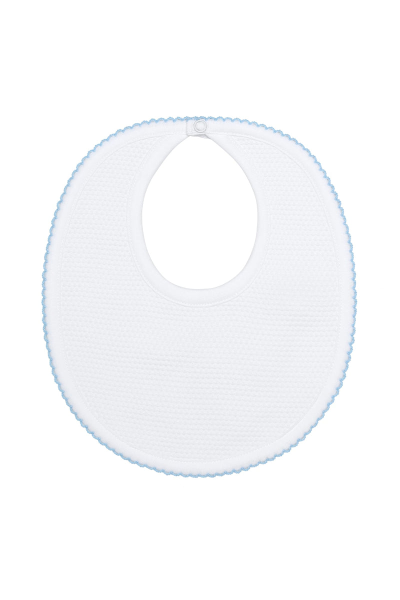 White Bubble Baby Bib