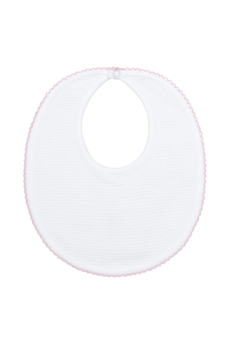 White Bubble Baby Bib