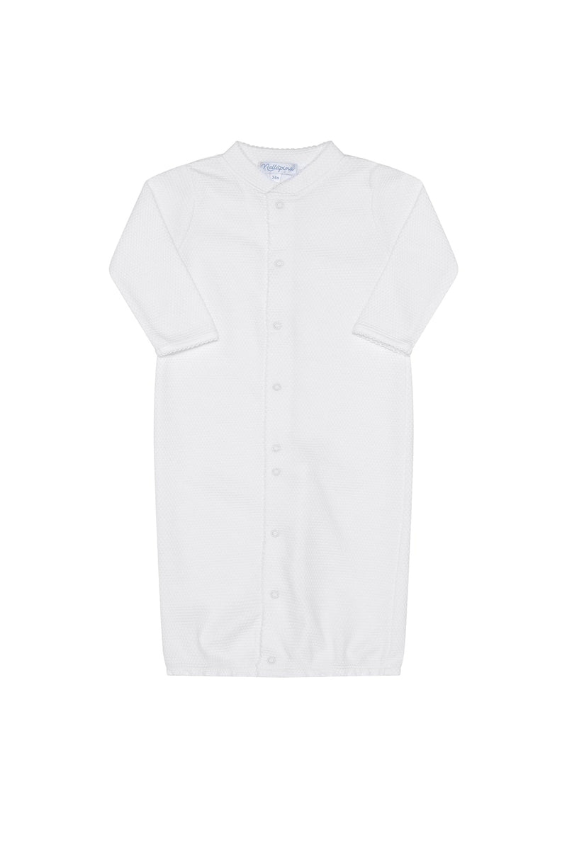 White Bubble Baby Converter Gown