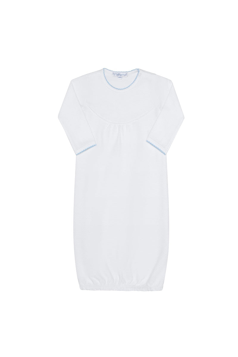 White Bubble Baby Gown