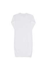 White Bubble Baby Gown