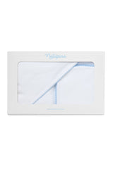 White Bubble Hooded Baby Towel