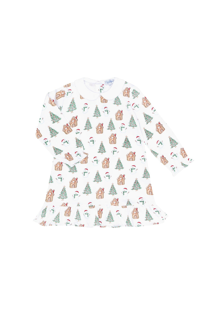 Wonderland Christmas Print Long Sleeve Playtime