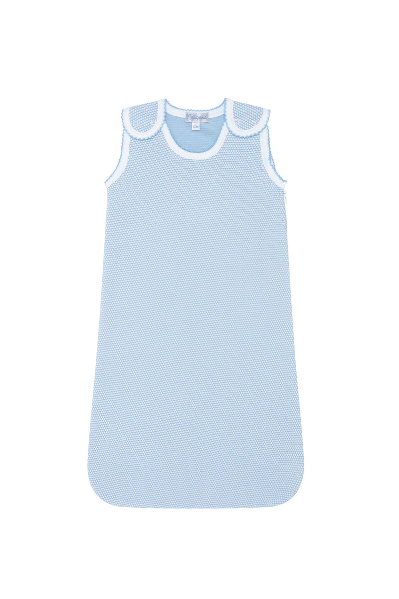 Blue Bubble Zipper Sack