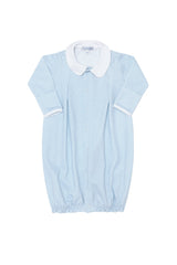 Blue Gingham Converter Gown