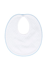 Basket Weave Baby Bib