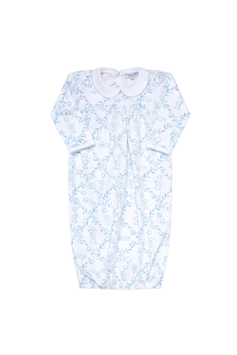 Blue Bears Trellace Baby Gown 
