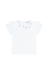 Blue Heart Print Tee