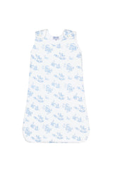 Blue Toile Winter Sack