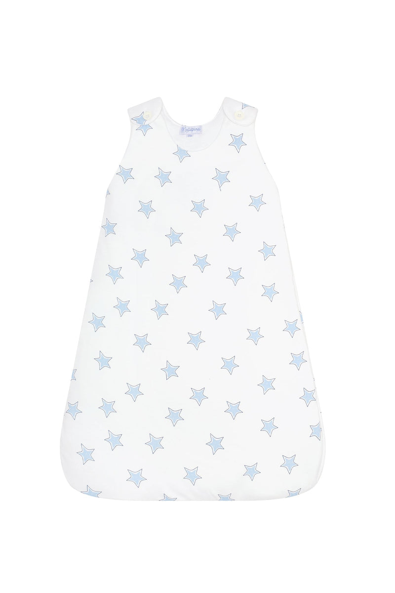 Blue Stars Print Winter Sack