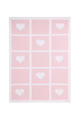 Heart Knit Blanket