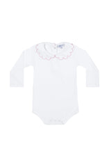 Nella Scallops Long Sleeve Onesie