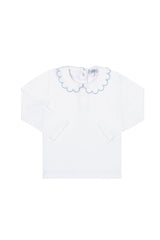 Nella Scallops Long Sleeve Tee